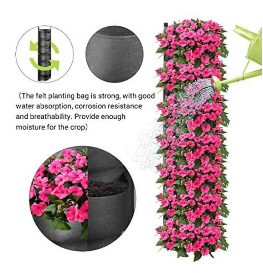 Vertical Hanging Garden Flower Pots